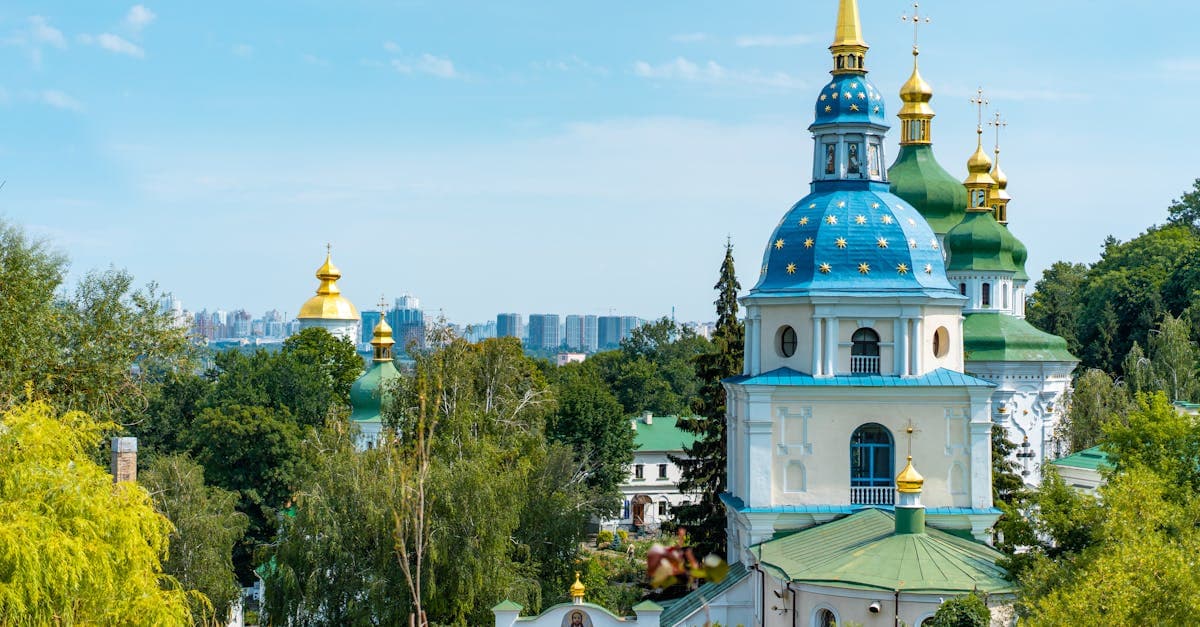 Ukraine cityscape