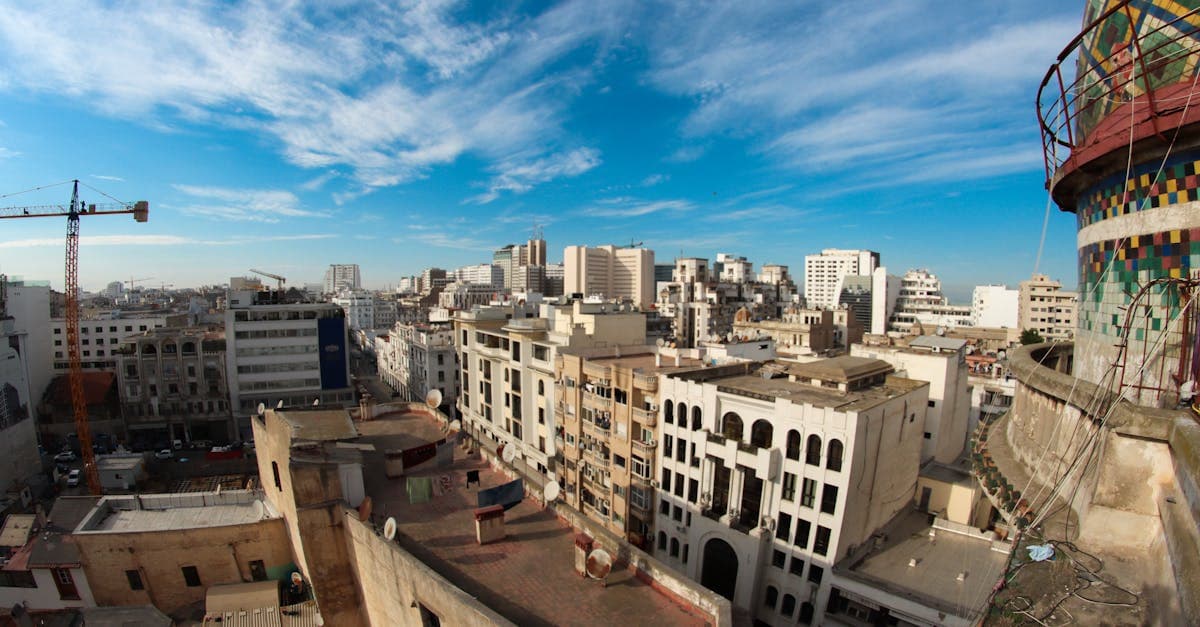 Casablanca, Morocco skyline