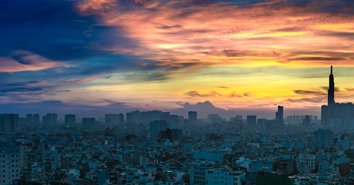 Ho Chi Minh City, Vietnam skyline