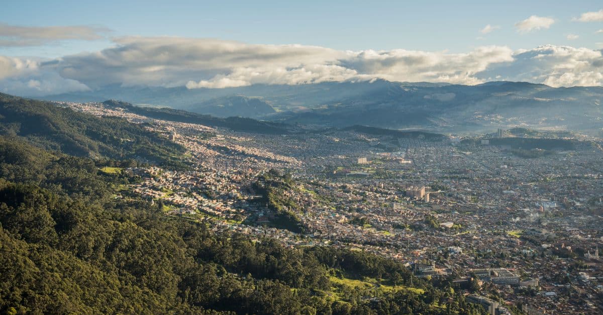 Colombia cityscape