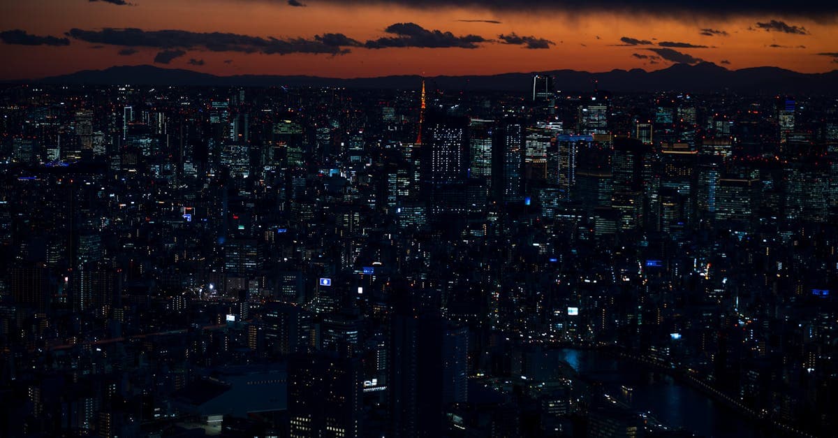 Japan cityscape