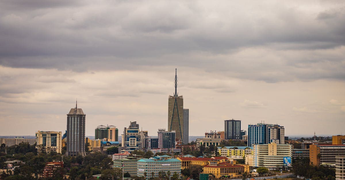 Kenya cityscape