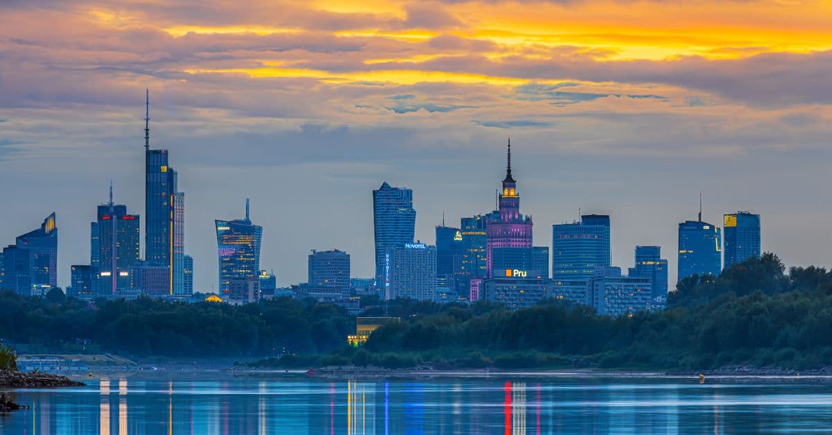 Poland cityscape