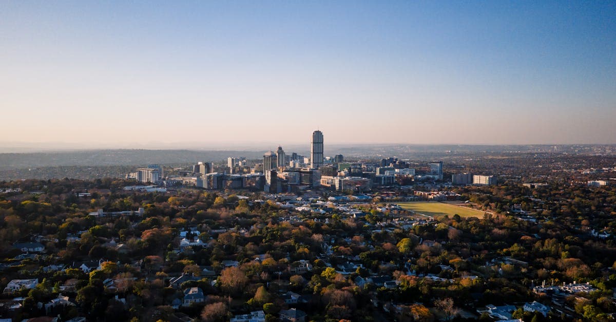 South Africa cityscape