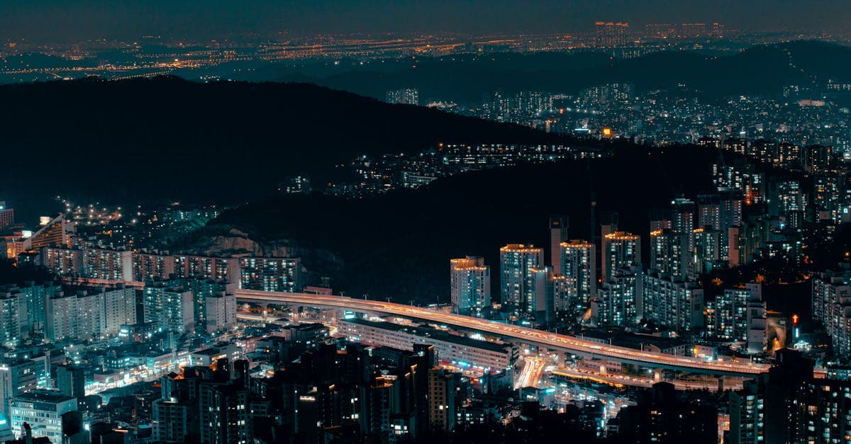 South Korea cityscape