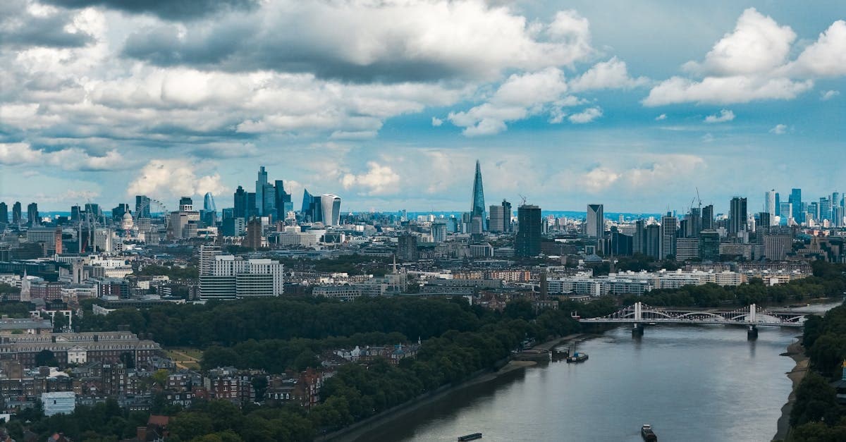 United Kingdom cityscape