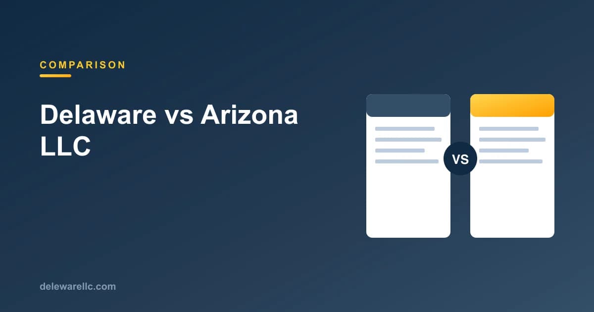 Delaware vs Arizona LLC comparison