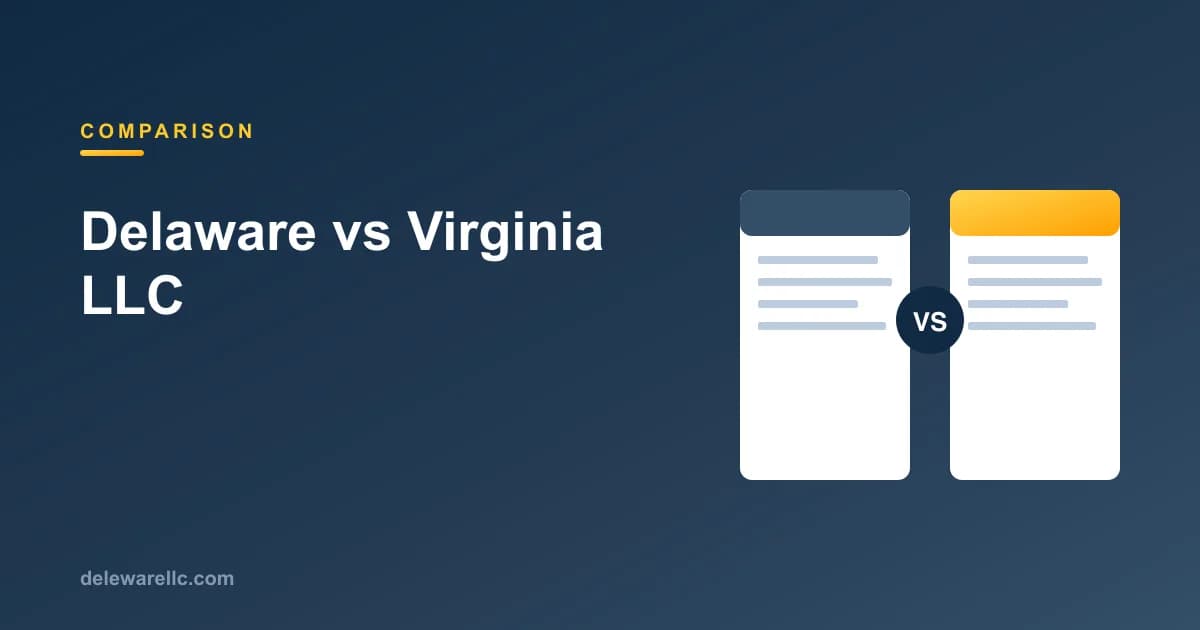 Delaware vs Virginia LLC comparison