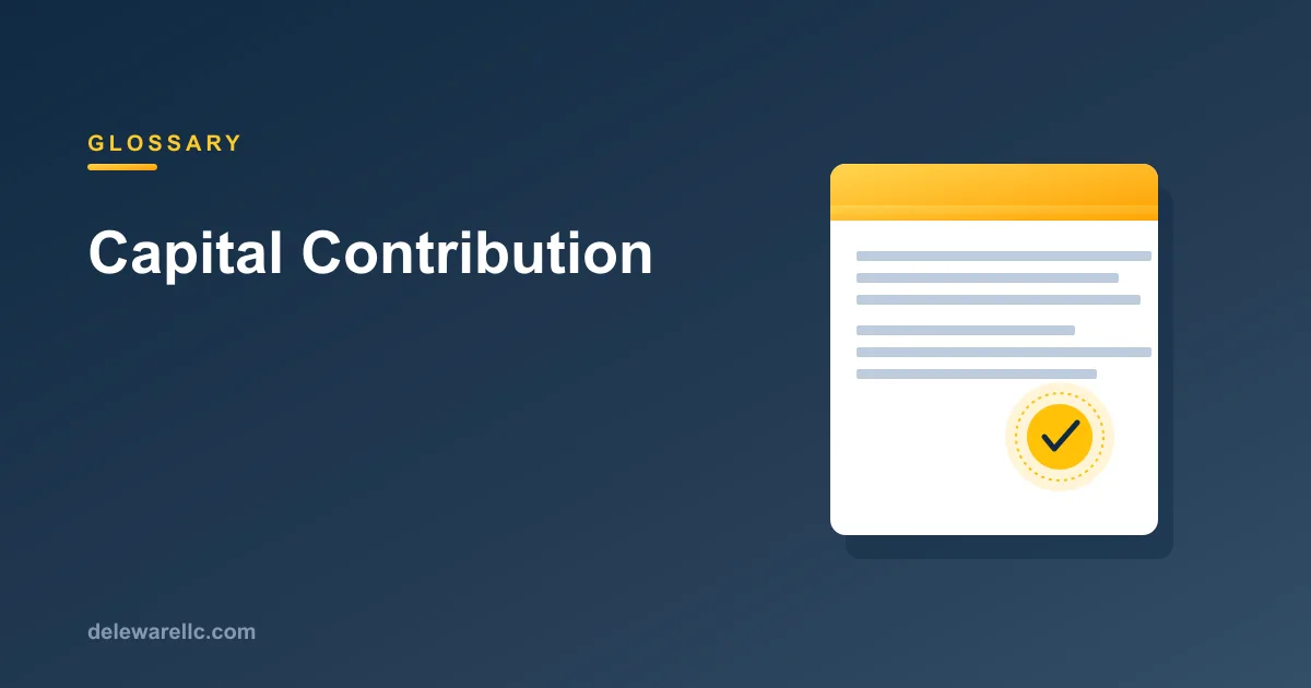 Capital contribution